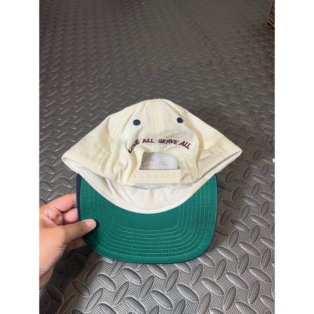 Hard Rock Cafe Hat Unisex OSFA White Taipei Save The Planet Snapback Cap - Picture 3 of 6